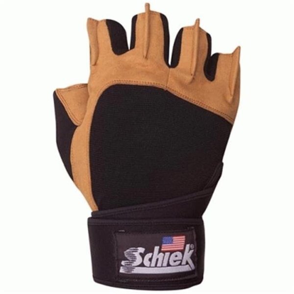 Schiek Sport 425-L Power Gel Lifting Glove with Wrist Wraps  Large, Schieks Sports, Mfr#: 425-L