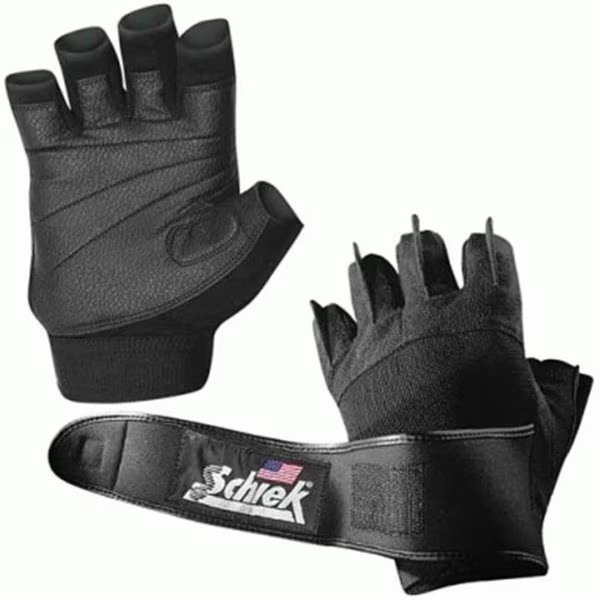 Schiek Sport 540-M Platinum Gel Lifting Glove with Wrist Wraps  Medium, Schieks Sports, Mfr#: 540-M