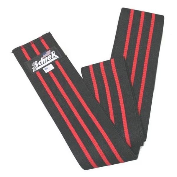 Schiek Sports 1178BV Black Line Knee Wraps with Fabric Hook and Eye, Schiek Sports, Mfr#: 1178BV