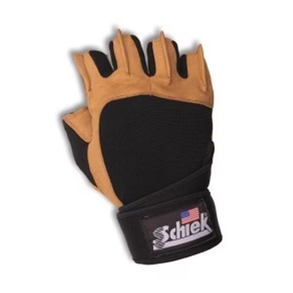 Power Gel Lifting Gloves with Wrist Wraps XL, Schiek Sports, Mfr#: H425XL