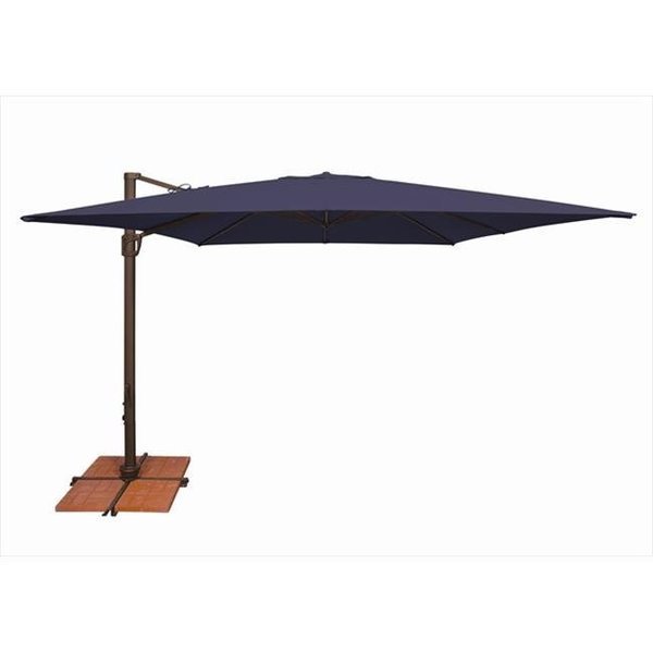SimplyShade 10 ft. Bali Square Cantilever Umbrella With Cross Base  Navy, Simplyshade, Mfr#: SSAD45-10SQ00-A5439