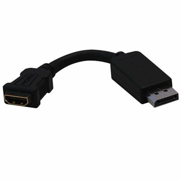 6-inch DisplayPort Male to HDMI Female Adapter, Evolve, Mfr#: EV124534