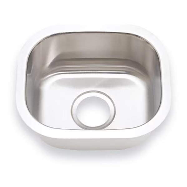 Undermount Bar Sink, 15 x 12.75 x 7 in., Razoredge, Mfr#: RA2650626