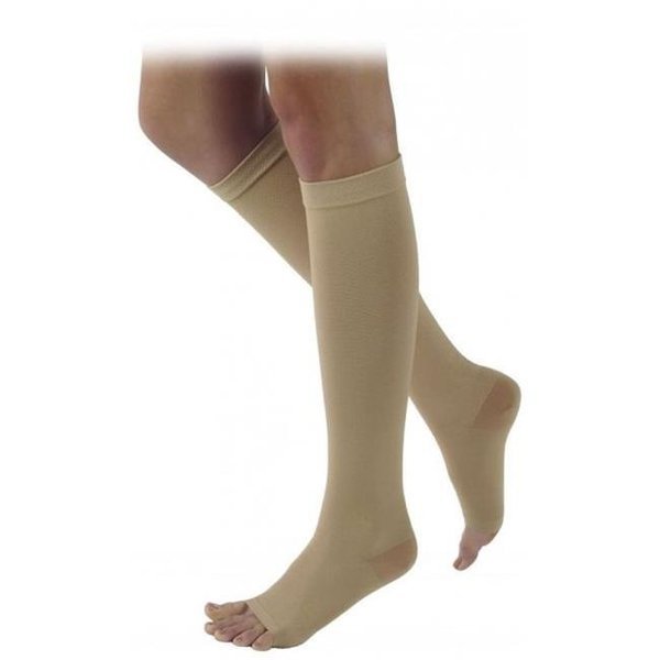 Sigvaris Natural Rubber 503CS1O77 30-40 Mm.Hg Average Short S1 Calf; Beige, Sigvaris, Mfr#: 503CS1O77