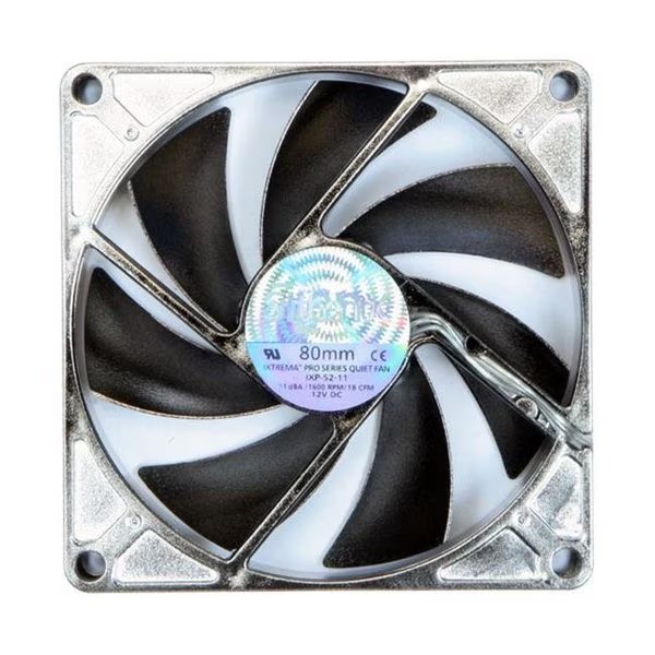 SilenX IXP-52-11 80 x 15 mm. iXtrema Pro 11DBA 18CFM Fan, Silenx, Mfr#: IXP-52-11