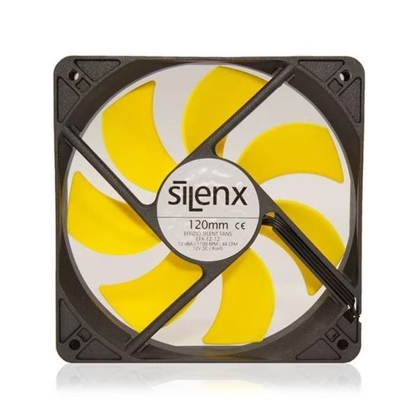 SilenX EFX-12-12 120 mm. 12DBA Fluid Dynamic Bearing Fan, Silenx, Mfr#: EFX-12-12