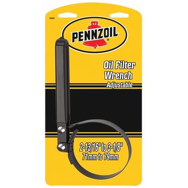 Strap Style Oil Filter Wrench - 2.81 To 3.13 In., C Accessories, Mfr#: CA460008