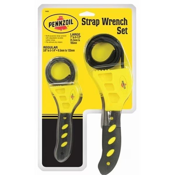 C Accessories Regular & Large Strap Wrench Set - 2 Pieces, C Accessories, Mfr#: A3338