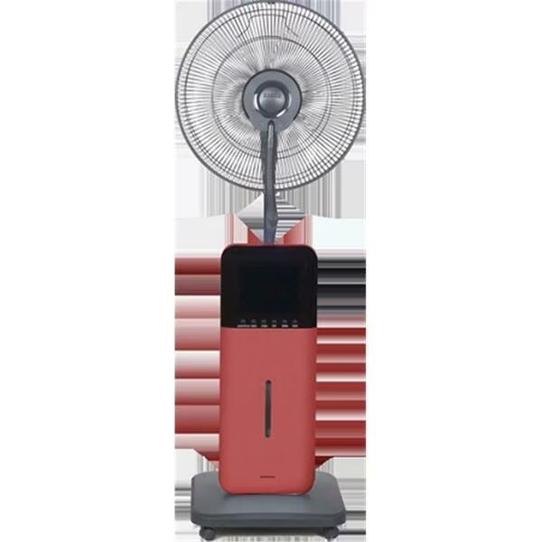 CoolZone CZ500 Ultrasonic Dry Misting Fan With Bluetooth Technology- Red, Sunheat, Mfr#: 510900000