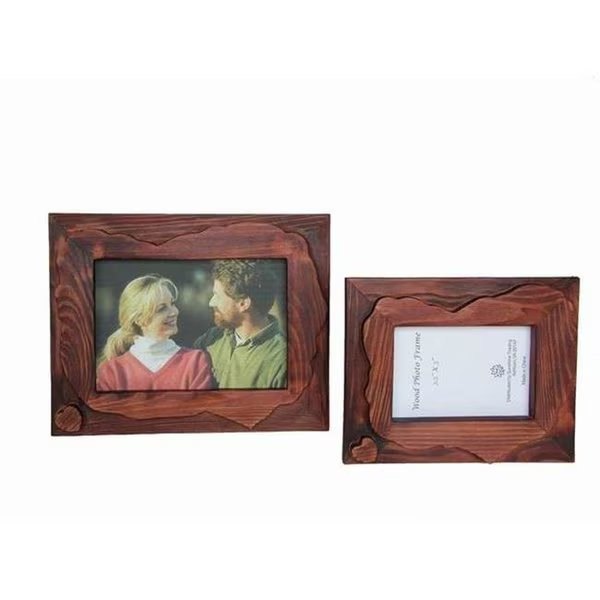 Handmade Wood Photo Frame - 3.5 x 5 Inch, Rlm Distribution, Mfr#: HO18174
