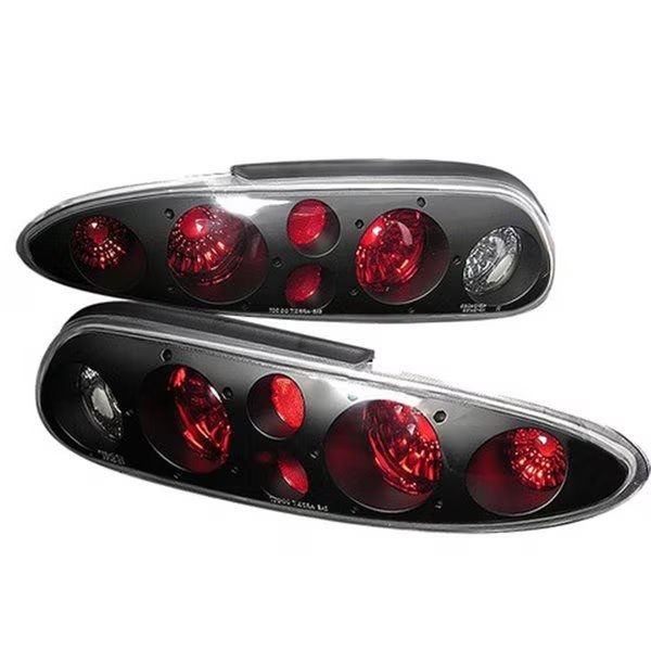 Altezza Tail Lights for 93 to 02 Chevrolet Camaro; Black - 12 x 14 x 24 in., Overtime, Mfr#: OV126238