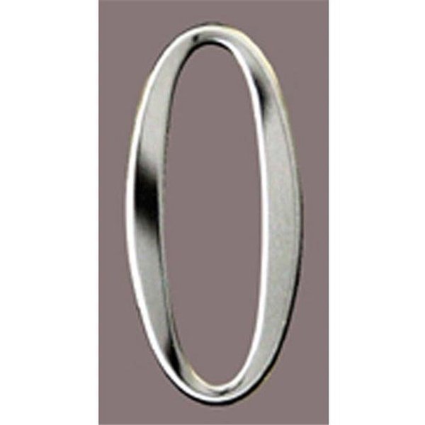 Mailbox Accessories SS2-Number 0 Stnls Steel Address Numbers Size - 2  Number - 0-Stainless Steel, Mailbox Accessories, Mfr#: SS2-Number 0