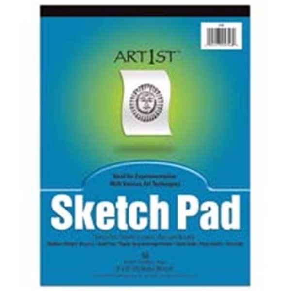 Pacon Corporation PAC4747 Sketch Pads- Medium Weight- Acid-free- 18in.x12in.- 50 Sheets, Pacon Corporation, Mfr#: PAC4747