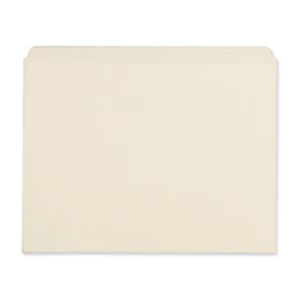 File Folder- Straight-Cut Tab- 11 Pt- Legal- Manila, Business Source, Mfr#: BSN43566
