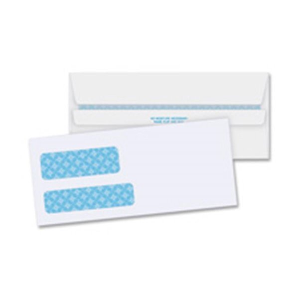 Double Window Envelopes- No. 9- 3-.88in.x8-.88in.- White, Davenport & Co, Mfr#: DA1627484