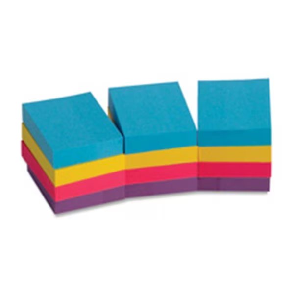Adhesive Notes;1.5 in. x 2 in.;100 Sh-PD;12PD-PK;Assorted Extreme, Davenport, Mfr#: DA518776