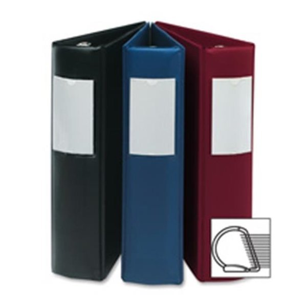 D-Ring Binder; with Label Holder; Hvy-Dty; 2 in.; Red, Davenport & Company, Mfr#: DA528953