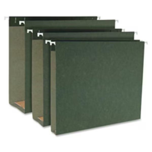 Hanging File Folders; Ltr; .2 in. Tab; 3 in. Exp; 25-BX; SDGN, Davenport & Company, Mfr#: DA18582