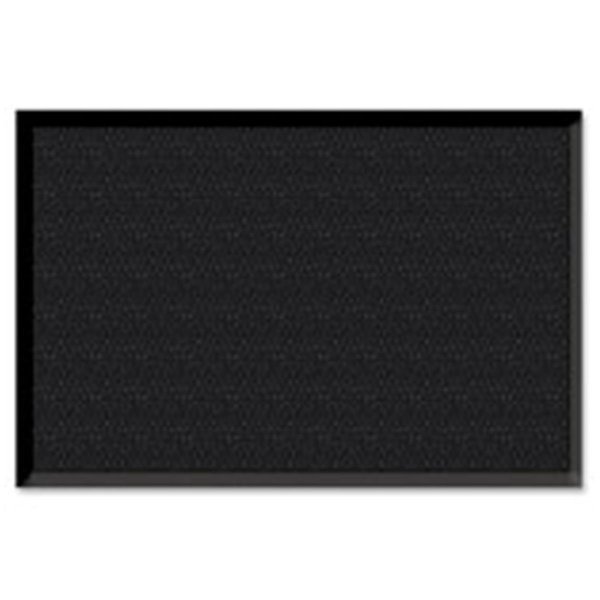 Wiper-Scraper Indoor Floor Mat4 in. x 6 in.Charcoal Black, Dwellingdesigns, Mfr#: DW523813