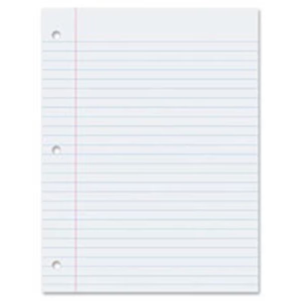 Pacon PACMMK09201 Wide-Ruled Quality Filler Paper; 100 Per Pack, Pacon Corporation, Mfr#: PACMMK09201