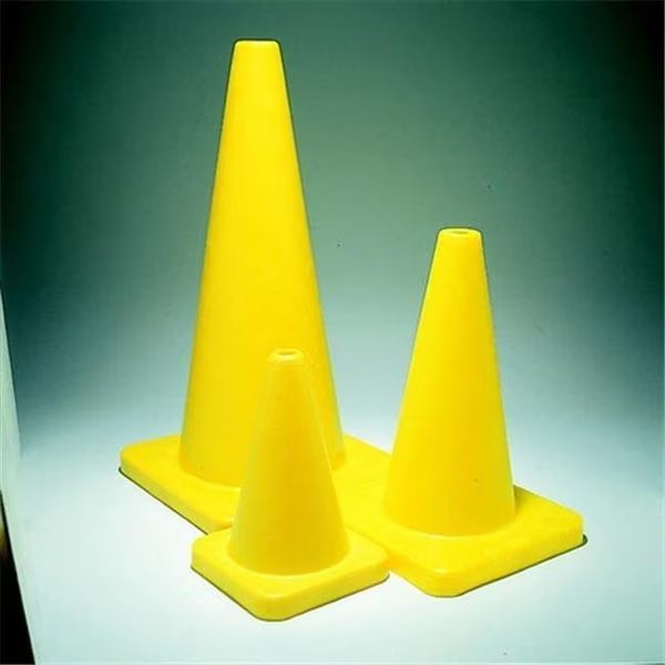 Sportime 009259 Yeller High Quality Game Cone; High Optic Yellow; 28 In. H, Sportime, Mfr#: 9259