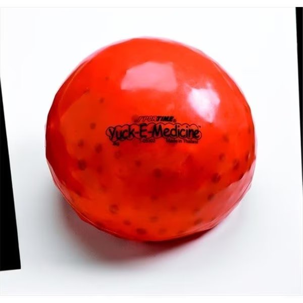 Sportime 021258 8.8 Lbs. - 8.5 In. Yuck-E-Medicine Ball - Orange, Sportime, Mfr#: 21258