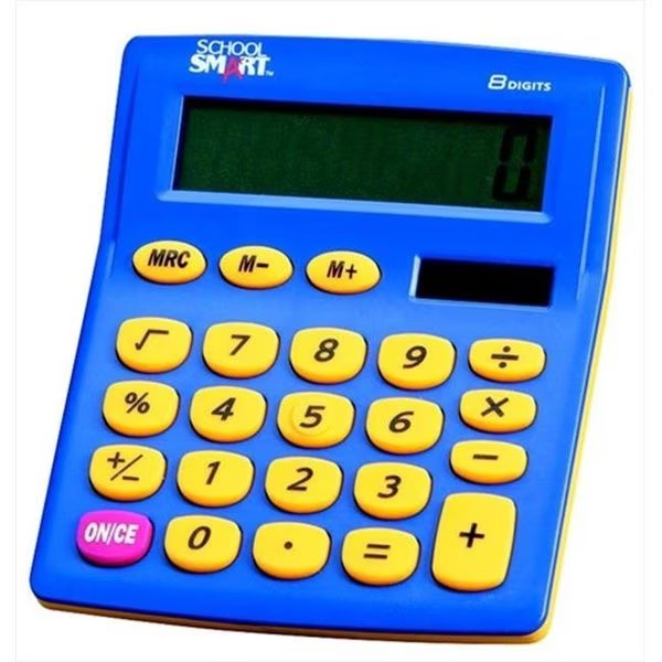 Digit Dual Power Primary Calculator; Basic Math, Evolve, Mfr#: EV688156