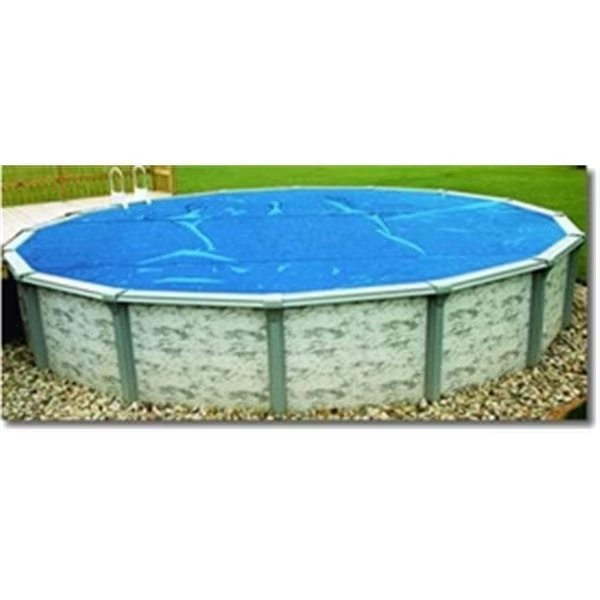 Blue Wave NS155 18' x 33' Oval Above Ground Blue Solar Pool Cover Blanket, Blue Wave, Mfr#: NS155