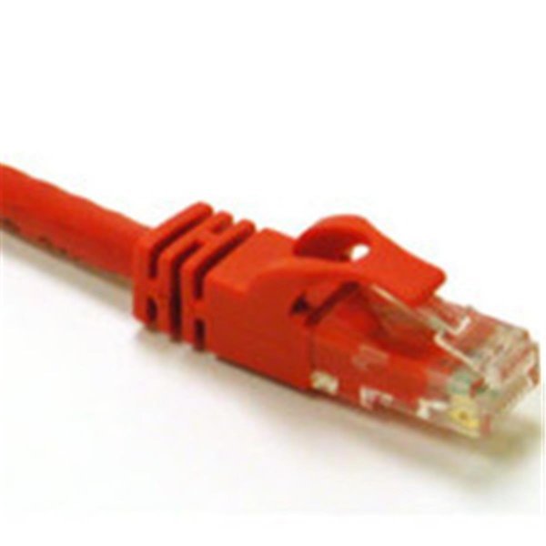 Patch cable - RJ-45 M - RJ-45 M - 14 ft - stranded wire - CAT 6 - red, Fasttrack, Mfr#: FA132149