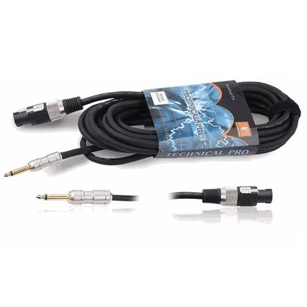 Technical Pro cqs1250 .25 in. to Speakon Speaker Cables, Technical Pro, Mfr#: cqs1250