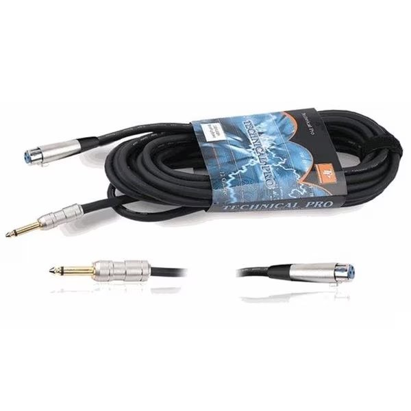 Technical Pro cqx1625 .25 in. to XLR Audio Cables, Technical Pro, Mfr#: cqx1625