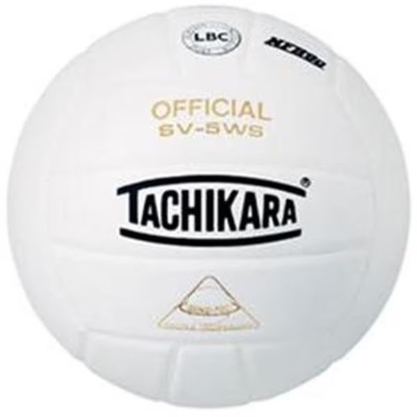 Tachikara SV5WS Sensi-Tec Composite Volleyball - White, Tachikara, Mfr#: SV5WS