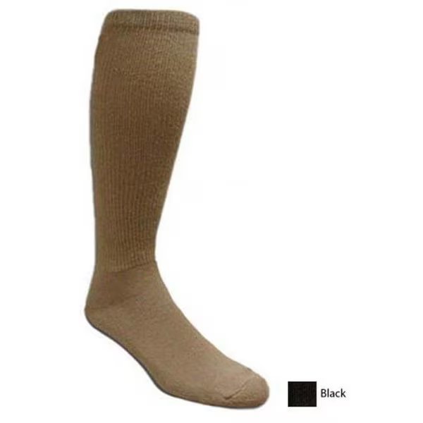 Covert Threads CT-2910-BK 13 - 15 Rock Ground Pounder Sock in Black, Covert Threads, Mfr#: TGCT-2910-BK