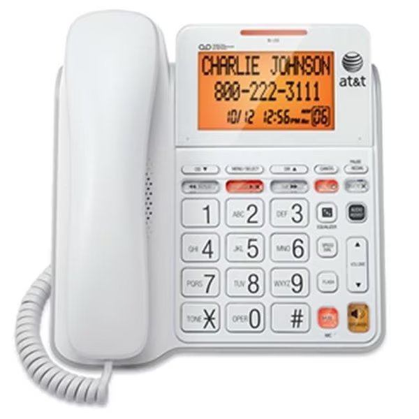 Corded Answering System with Large Displ, Abacus, Mfr#: AB133301