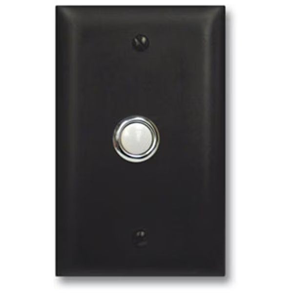 Viking Electronics VK-DB-40-BN Door Bell Button Panel In Bronze, Viking Electronics, Mfr#: VK-DB-40-BN