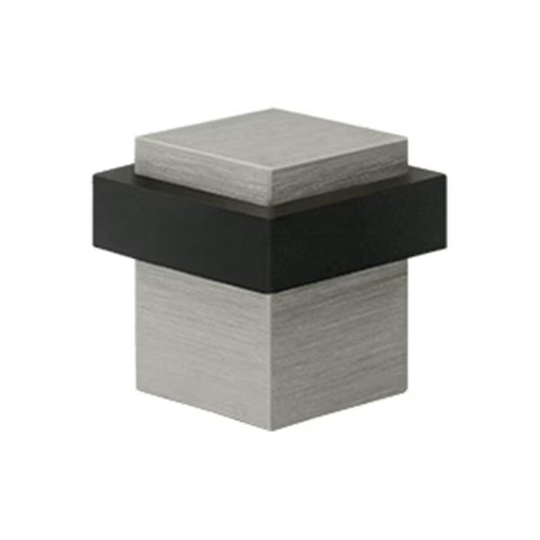 1.37 in. Square Universal Floor Bumper, Satin Nickel - Solid Brass, Patioplus, Mfr#: PA2667271