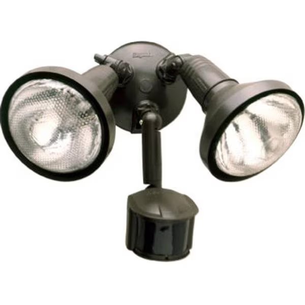 Cooper Lighting MS185R Bronze Motion Activated Regent Security Flood Light With Cover, Cooper Lighting, Mfr#: 765917