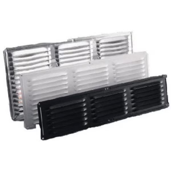 Air Vent 84212 16 x 8 in. Aluminum Undereave Vent - Brown, Air-Vent, Mfr#: 777466