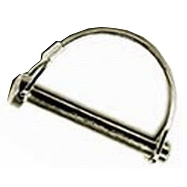 Double HH 81975 0.25 x 1.75 in. Round; Wire Lock Hitch Pin, Double Hh, Mfr#: 153832