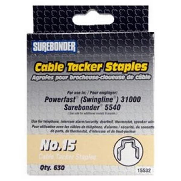 FPC 15532 Flat Crown Cable Tacker Staple, Fpc, Mfr#: 781252