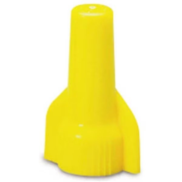 19-084 Yellow Wing-Gard Screw On Wire Connector; 6 Pack, Acoustic, Mfr#: AC581659
