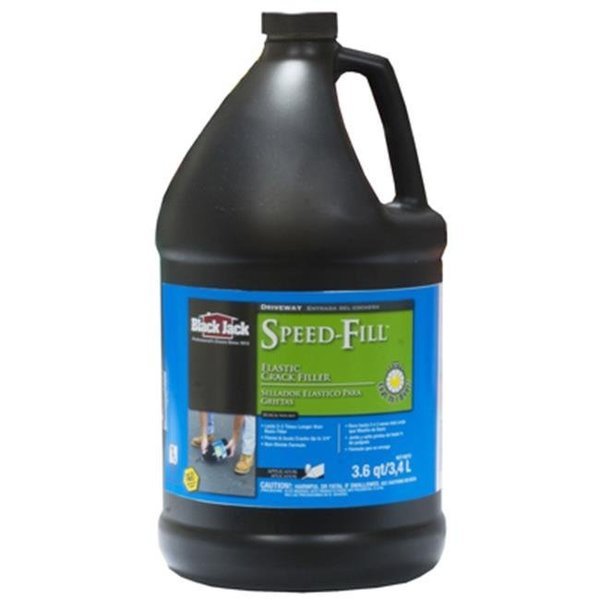 Gardner-Gibson 6438-9-34 Black Jack Crack Stop Elastic Crack Filler; 3.6 qt.