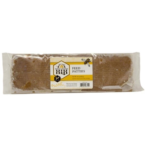 PPBB-102 15 Percentage Pollen Pattie, 1 lbs., Harvest Lane Honey, Mfr#: HA573370