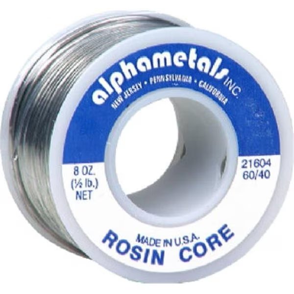 Alpha Metals AM21604 8 oz. 062Bulk Electrical Solder, Alpha Metals, Mfr#: 370475
