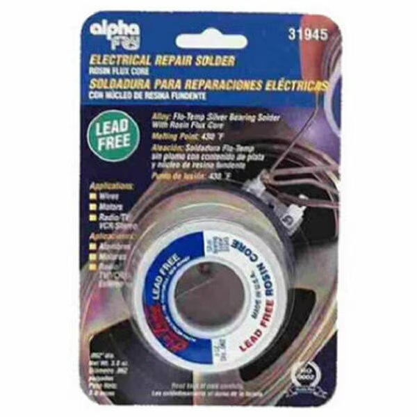 AM31945 3 oz. .062 Electrical Solder, Alpha Metals, Mfr#: 799152