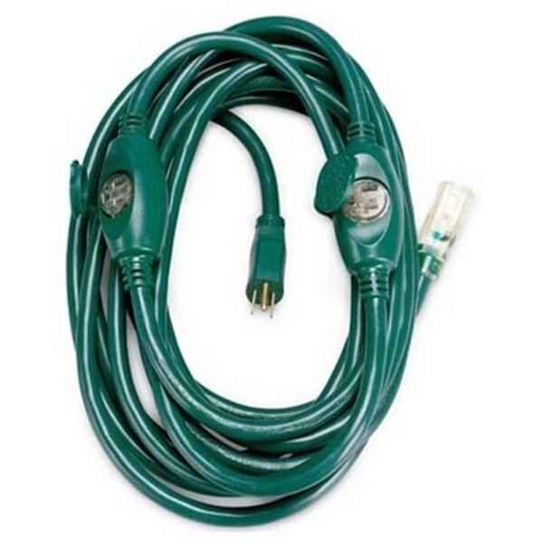 09001ME 25 ft. Green Outdoor Extension Cord, Virtual, Mfr#: VI564564
