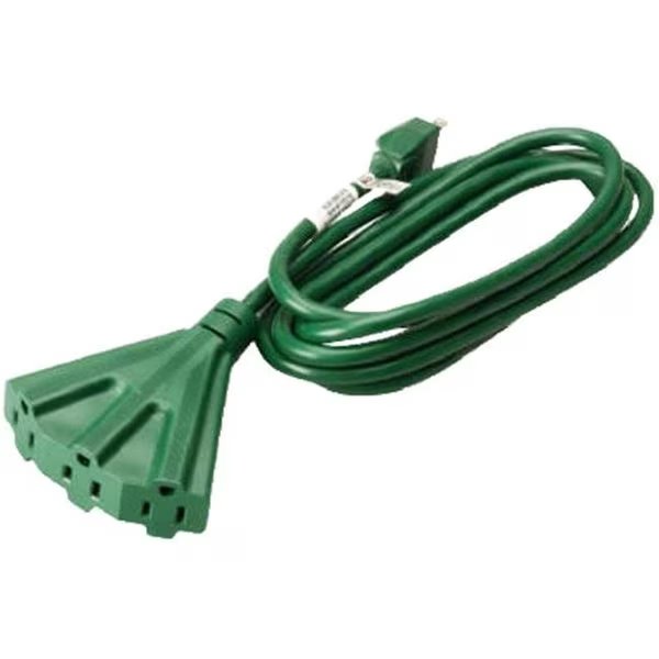 Master Electrician 04315ME 35 ft. Green Outdoor Extension Cord, Master Electronics, Mfr#: 834653