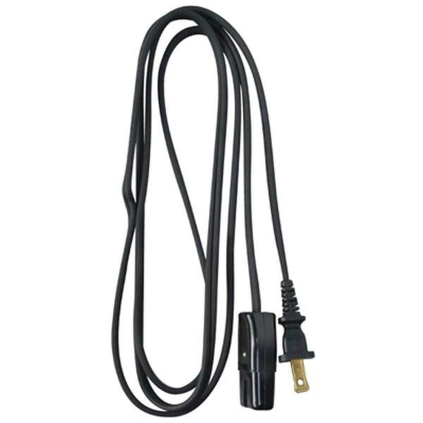 09306ME 6 ft. Black Miniature Plug Appliance Cord, Master Electronics, Mfr#: 239368