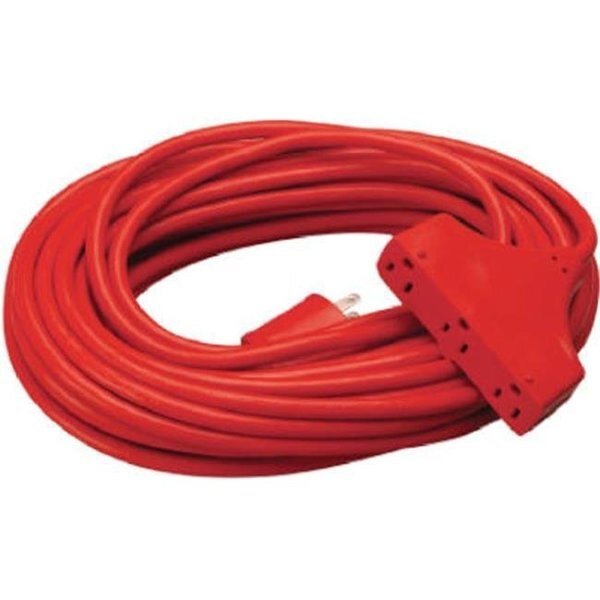 Master Electrician 04218ME 50 ft. Red Outdoor Extension Cord, Master Electronics, Mfr#: 834764