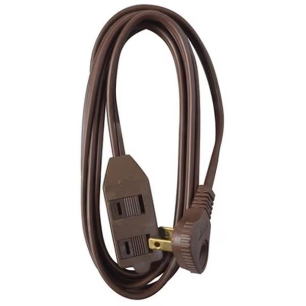 Master Electrician 09409ME 16-2 Brown Extension Cord - 11 ft., Master Electronics, Mfr#: 327202